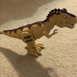 Interactive dinosaur
